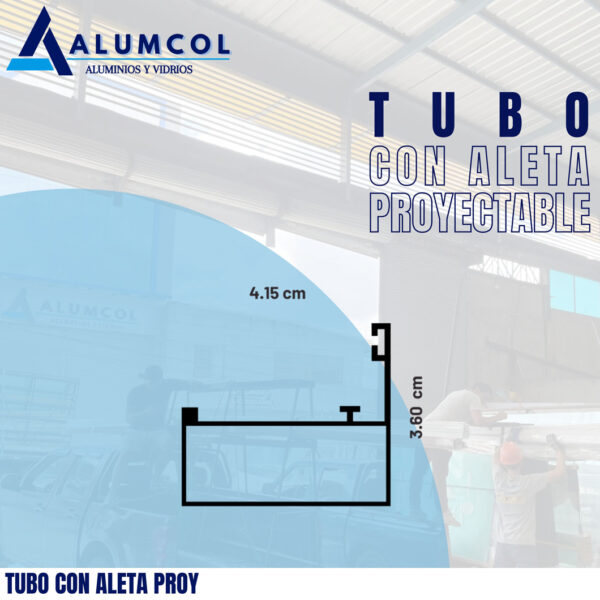 TUBO CON ALETA PROY